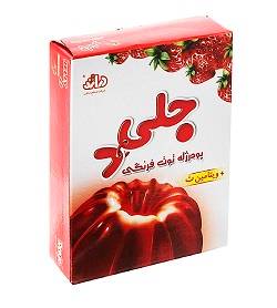 پودر ژله توت فرنگی 100گرم دراژه